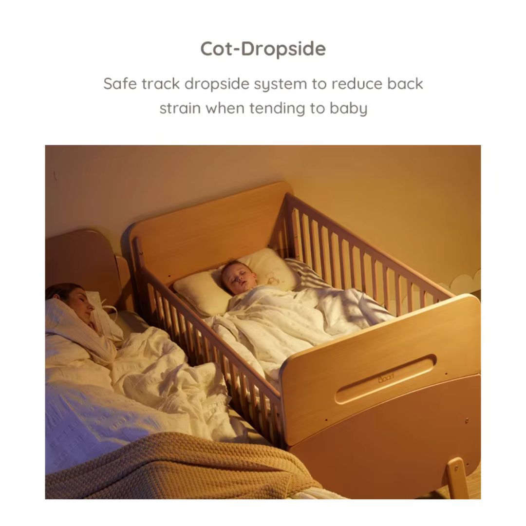 Boori Neat 4-in-1 Cot Bed Bundle