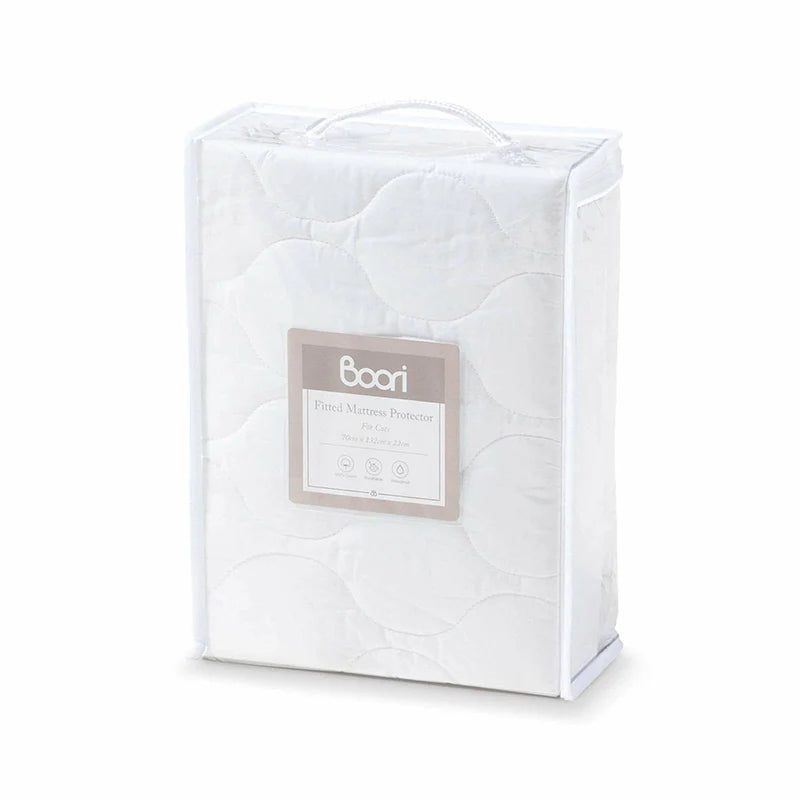 Cot Bed Fitted Mattress Protector 132 x 70cm