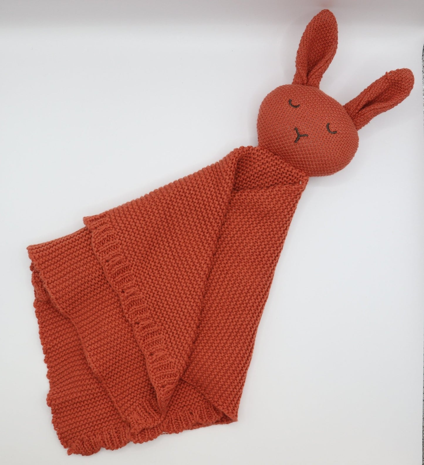 100% Organic Cotton Knitted Bunny Comforter - Against The Grain Childrens Furniture & Essentials
