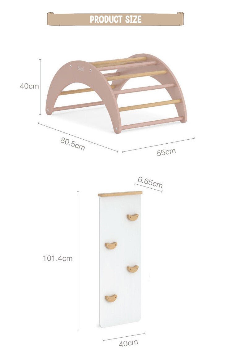 Boori Tidy Climbing Arch & Board - Against The Grain Childrens Furniture & Essentials