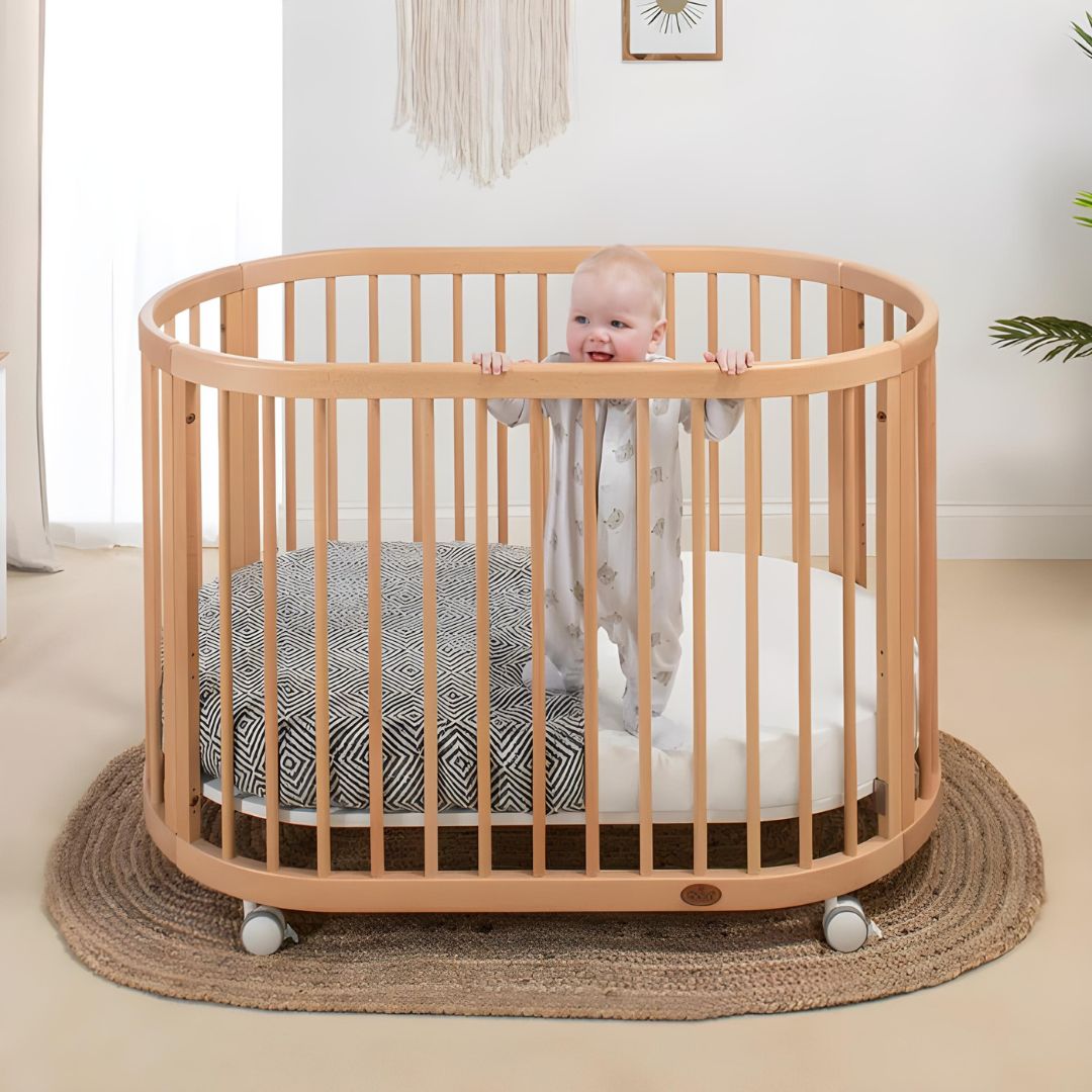 Boori Oasis Oval Cot with Mattress