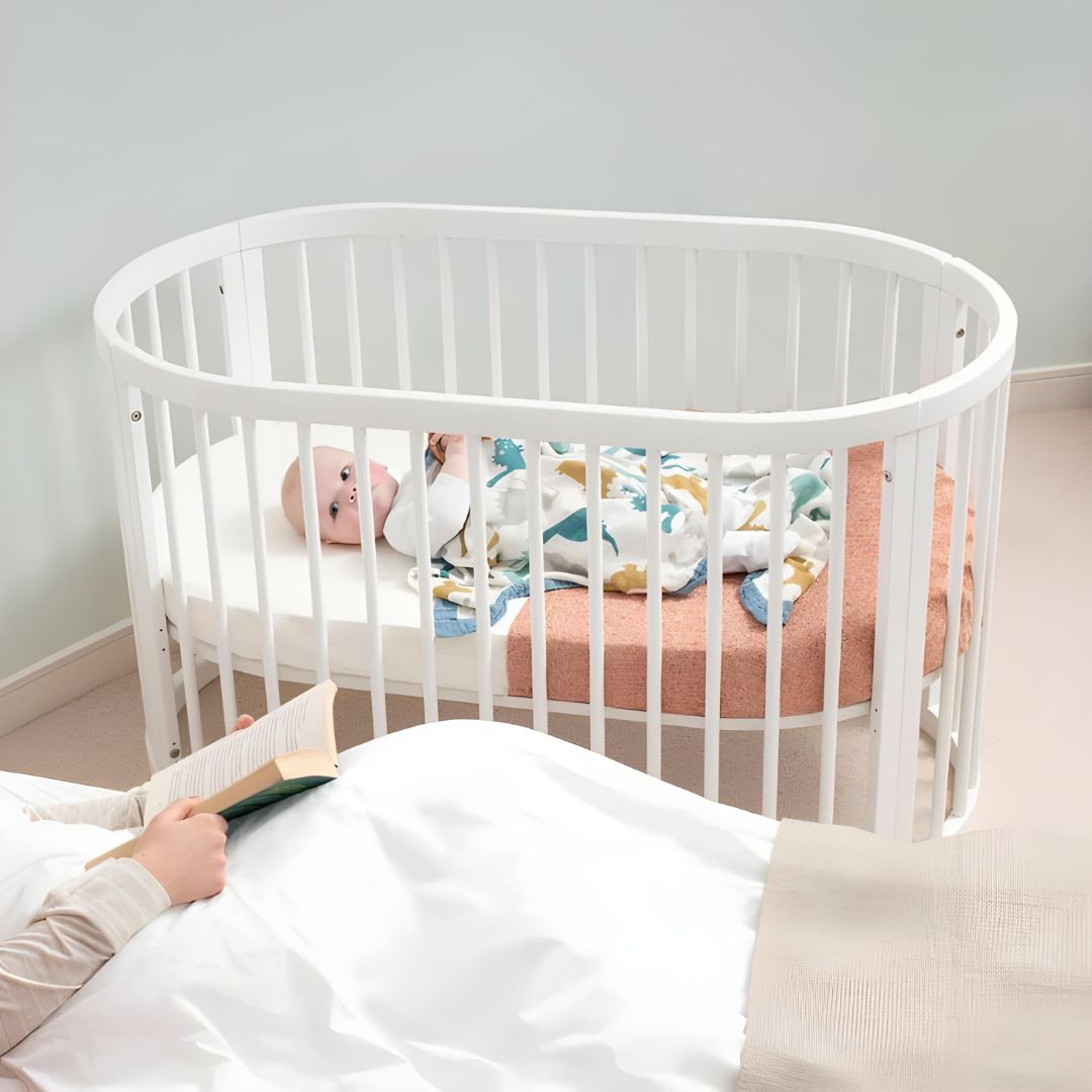 Boori Oasis Oval Cot with Mattress