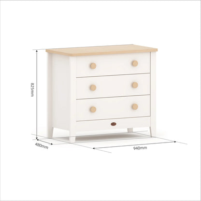 Boori Universal 3 Drawer Chest