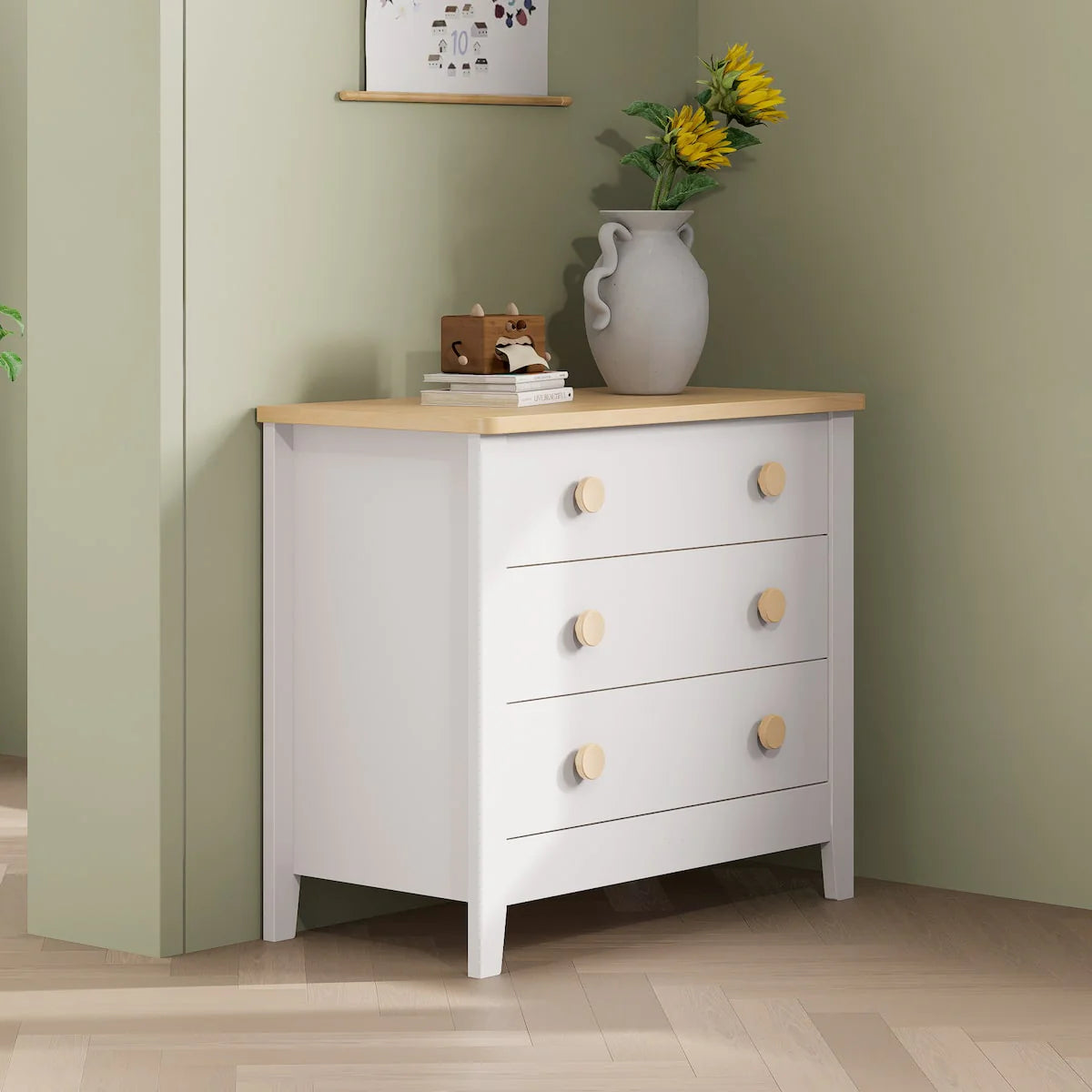 Boori Universal 3 Drawer Chest