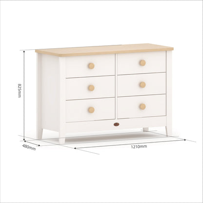 Boori Universal 6 Drawer Chest - Against The Grain Childrens Furniture & Essentials