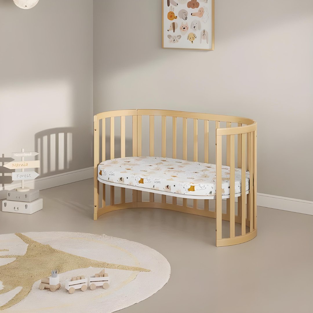 Boori Eden Multipurpose Cot Bed with Mattress Against The Grain Childrens Furniture Essentials