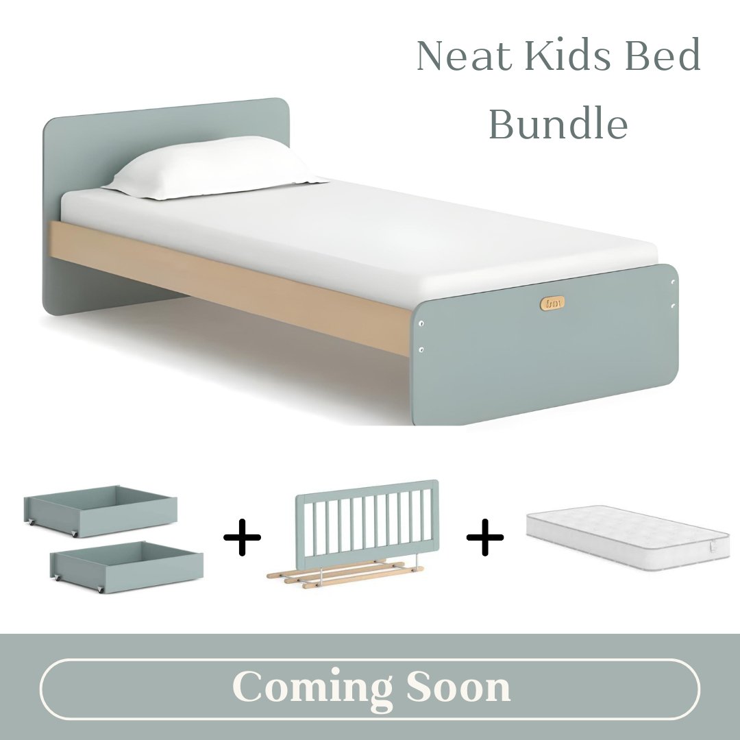 Boori Neat Single Bed Bundle - Against The Grain Childrens Furniture & Essentials