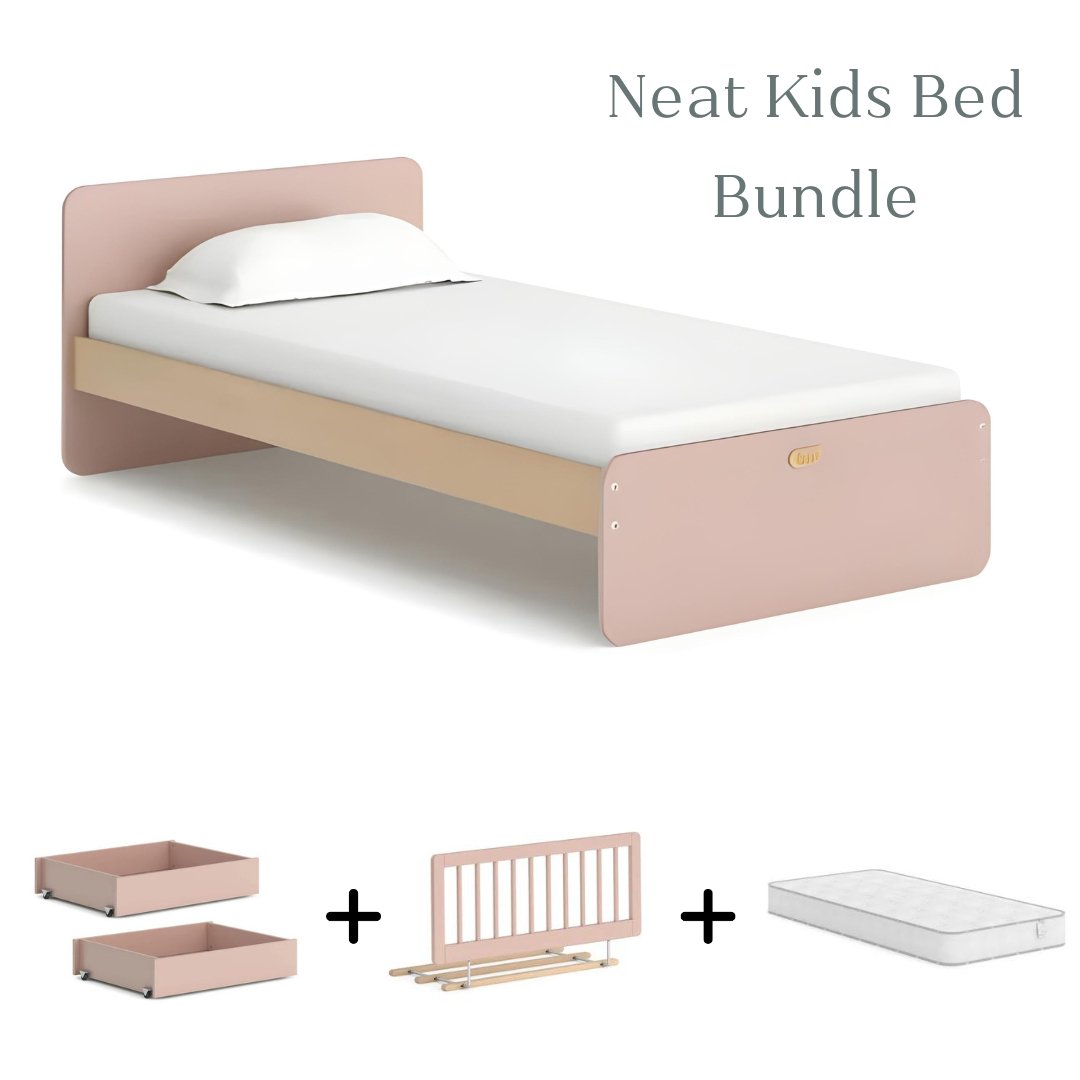 Boori Neat Single Bed Bundle - Against The Grain Childrens Furniture & Essentials