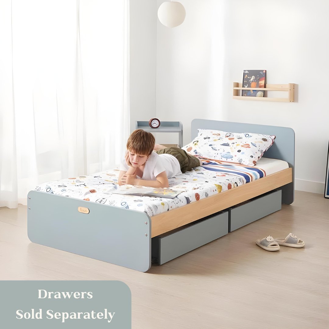 Boori Neat Single Bed + Mattress - Against The Grain Childrens Furniture & Essentials