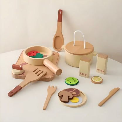 Pretend Cooking Set - Against The Grain Childrens Furniture & Essentials