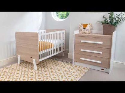 Boori Natty Multipurpose Cot Bed with Mattress