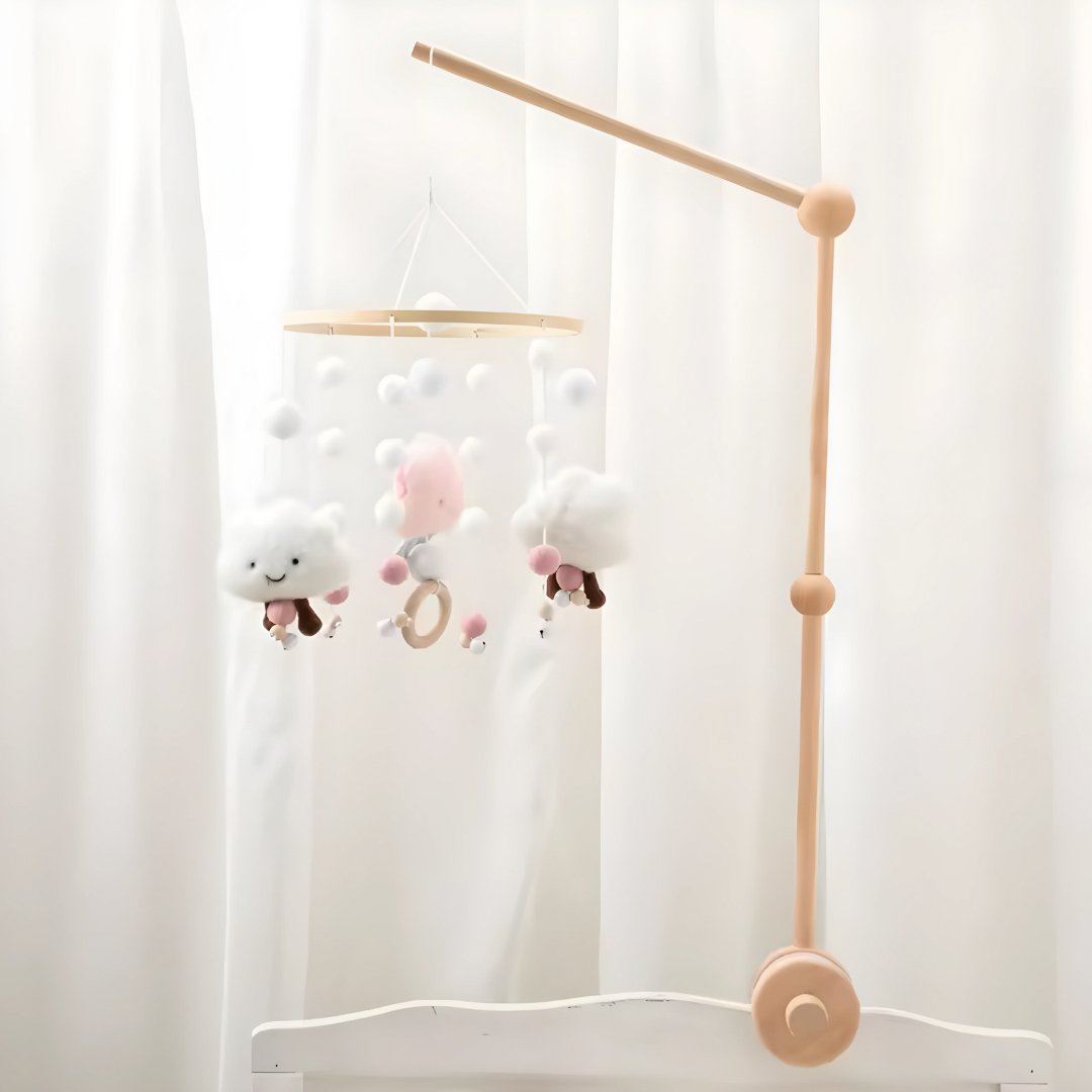 Wooden Mobile Cot Mount - Against The Grain Childrens Furniture & Essentials