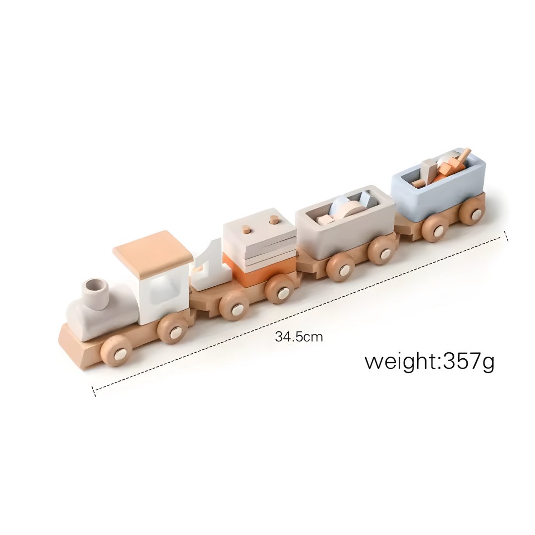 Wooden Train Set - Against The Grain Childrens Furniture & Essentials