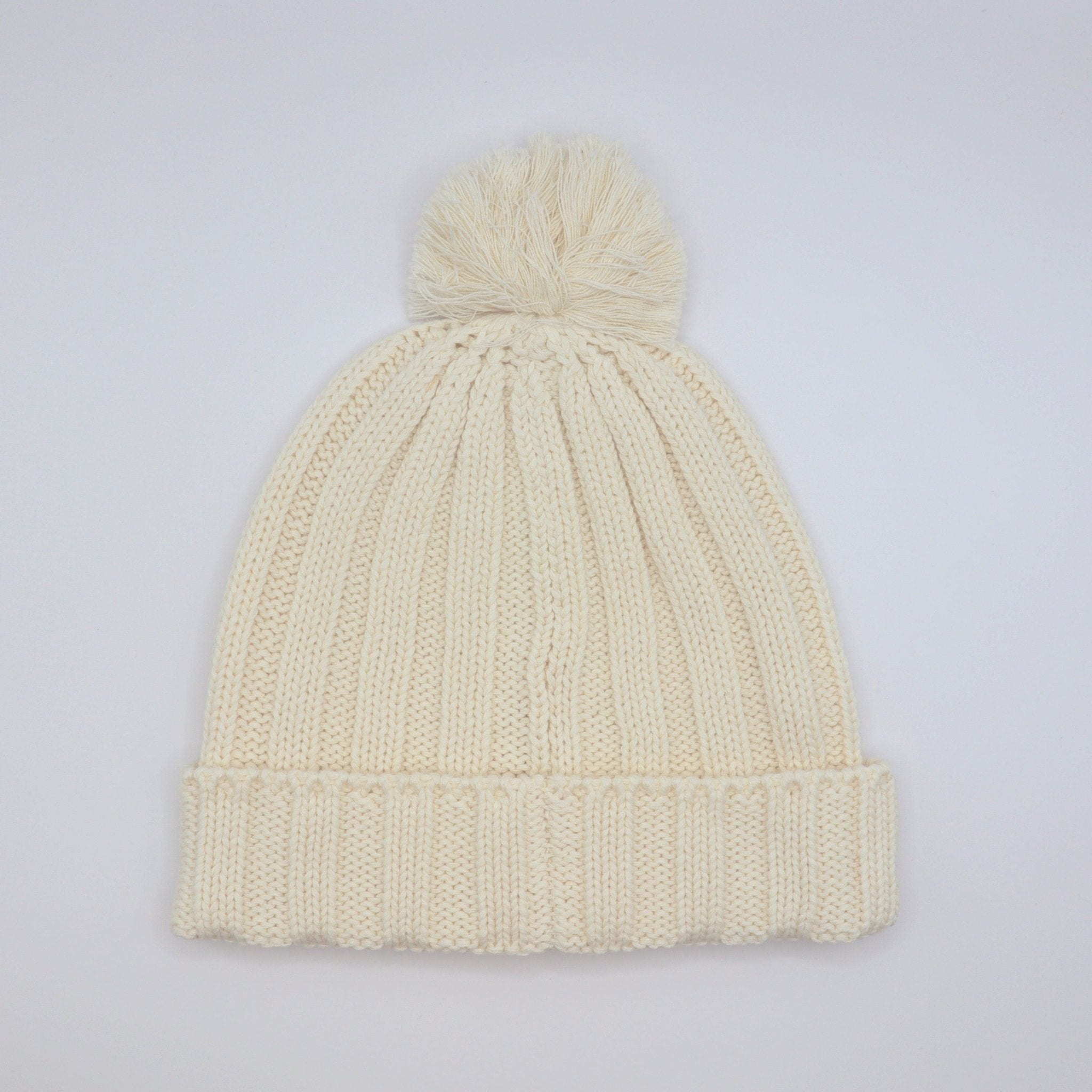 100% Organic Cotton Knitted Beanie - Against The Grain Childrens Furniture & Essentials