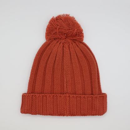 100% Organic Cotton Knitted Beanie - Against The Grain Childrens Furniture & Essentials