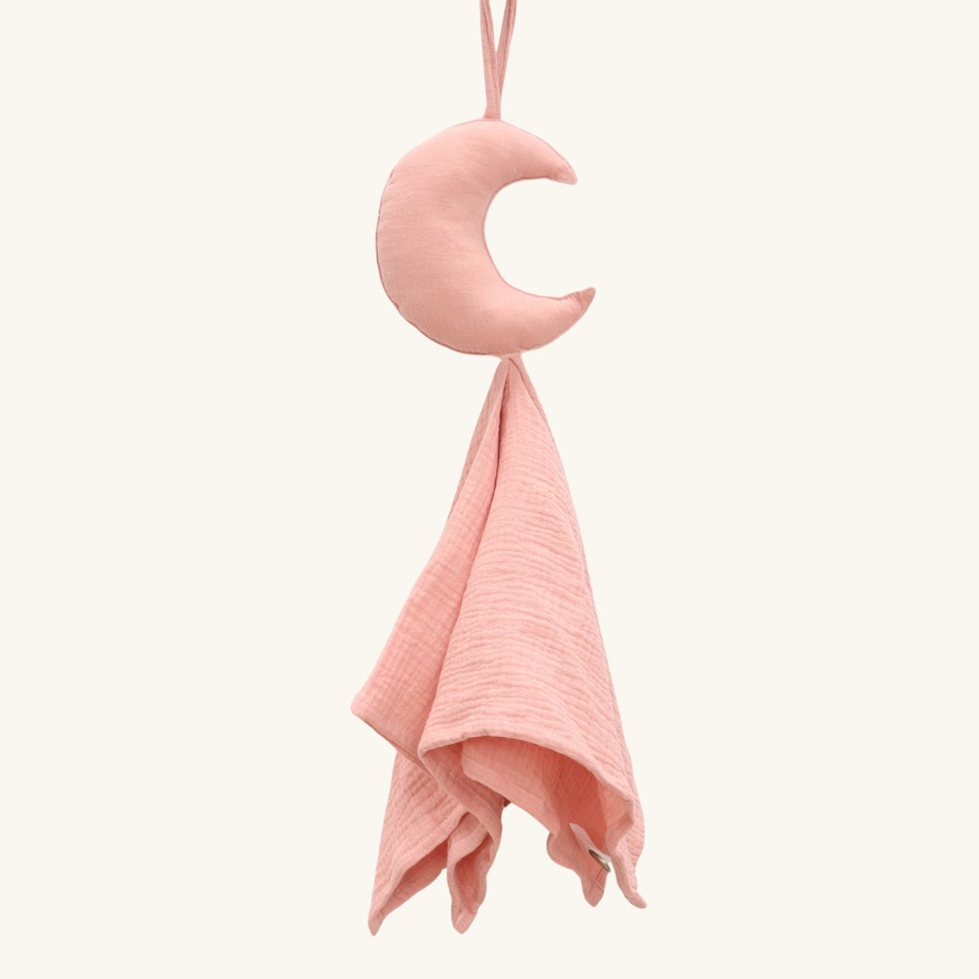 100% Organic Cotton Muslin Moon Comforter - Against The Grain Childrens Furniture & Essentials