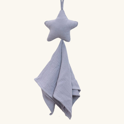 100% Organic Cotton Muslin Star Comforter - Against The Grain Childrens Furniture & Essentials