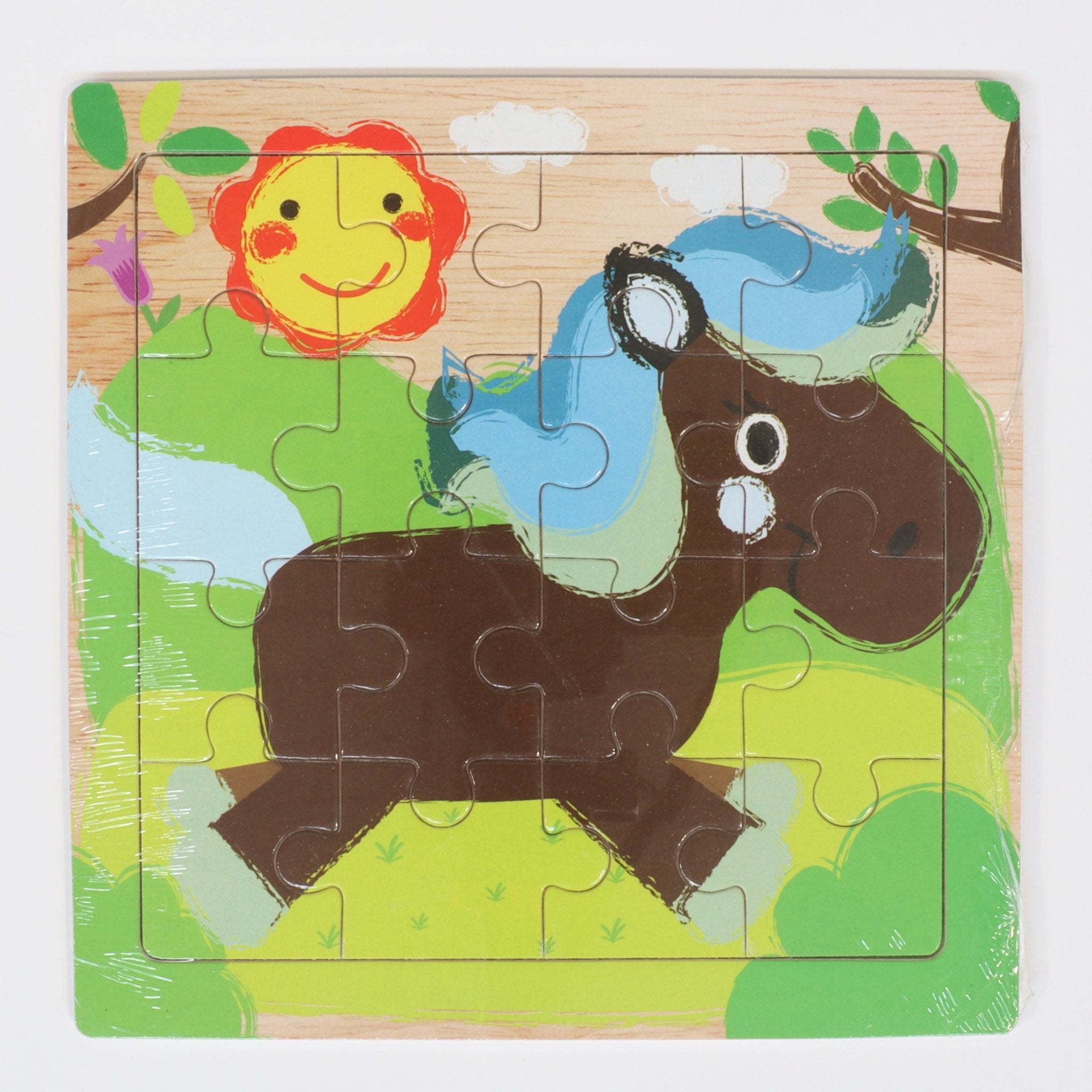 16pc Animal Puzzle - Against The Grain Childrens Furniture & Essentials