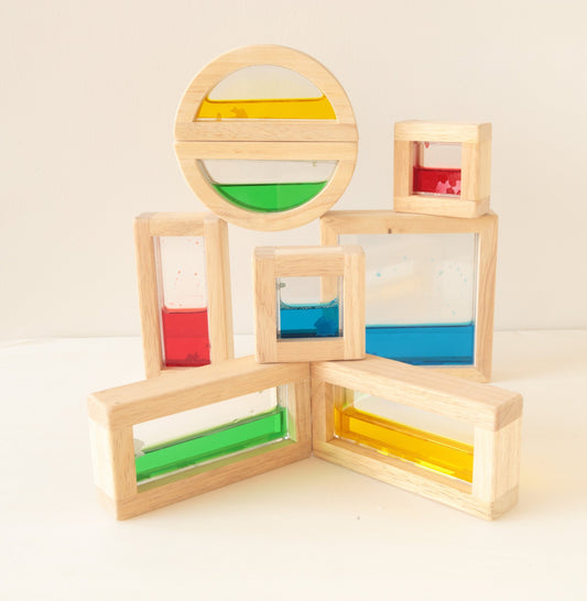 6pc Water Blocks - Against The Grain Childrens Furniture & Essentials