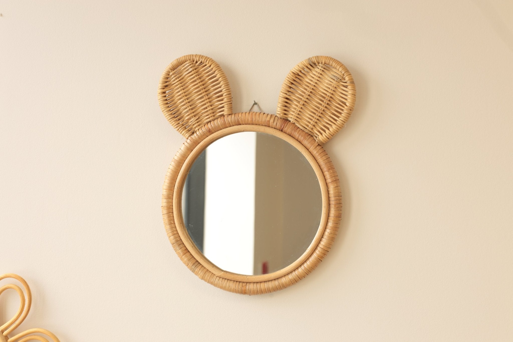 Alice Rattan Wall Mirror - Against The Grain Childrens Furniture & Essentials