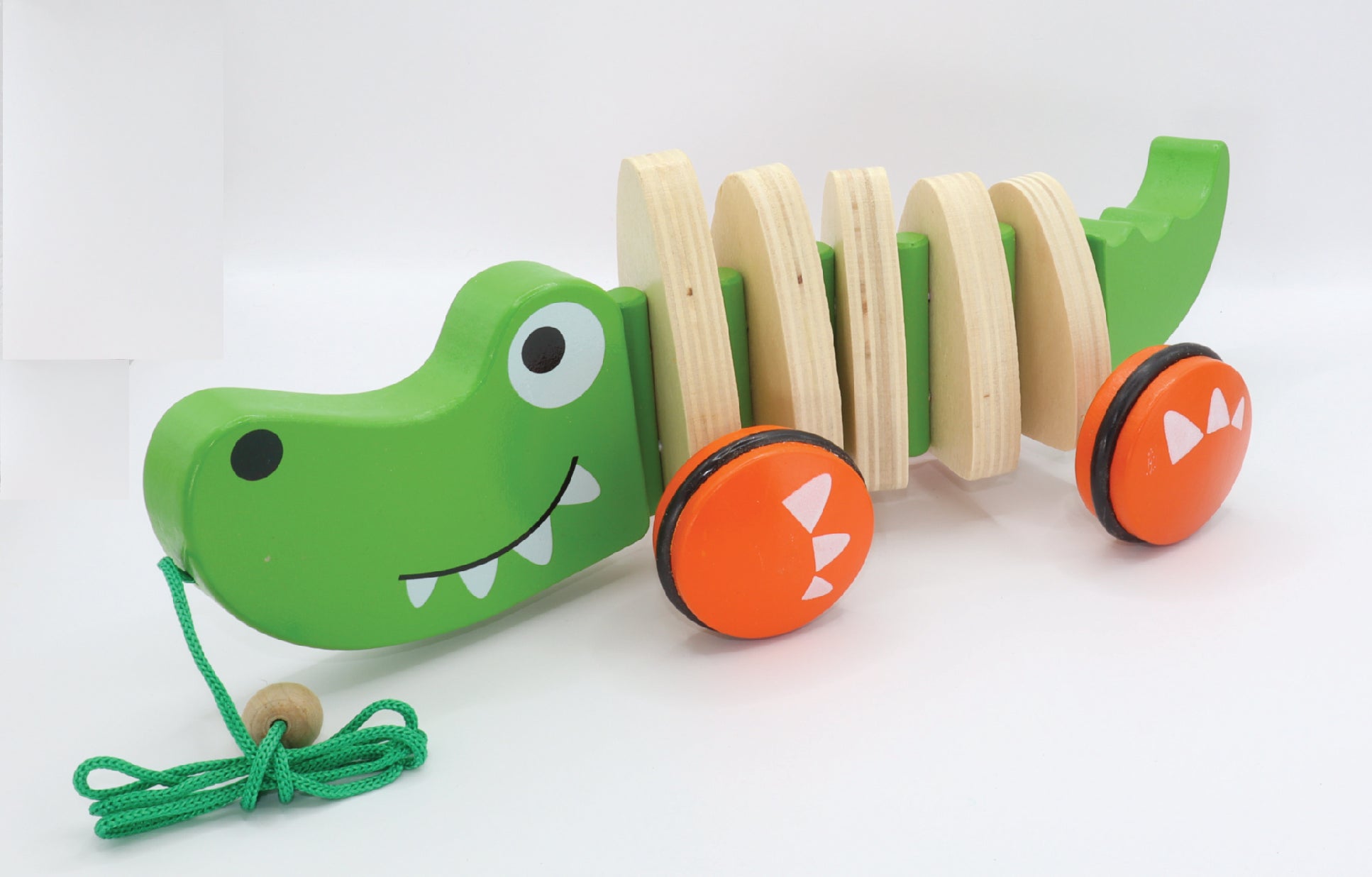 Alligator Pull Along Toy - Against The Grain Childrens Furniture & Essentials