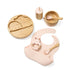 Bamboo & Silicone Feeding Set - Against The Grain Childrens Furniture & Essentials