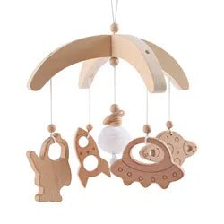 Beech Wood Baby Mobile - Against The Grain Childrens Furniture & Essentials