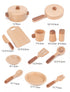 Beech Wood Cooking Utensil Set - Against The Grain Childrens Furniture & Essentials