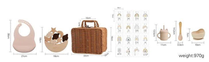 Beige Picnic Set - Against The Grain Childrens Furniture & Essentials