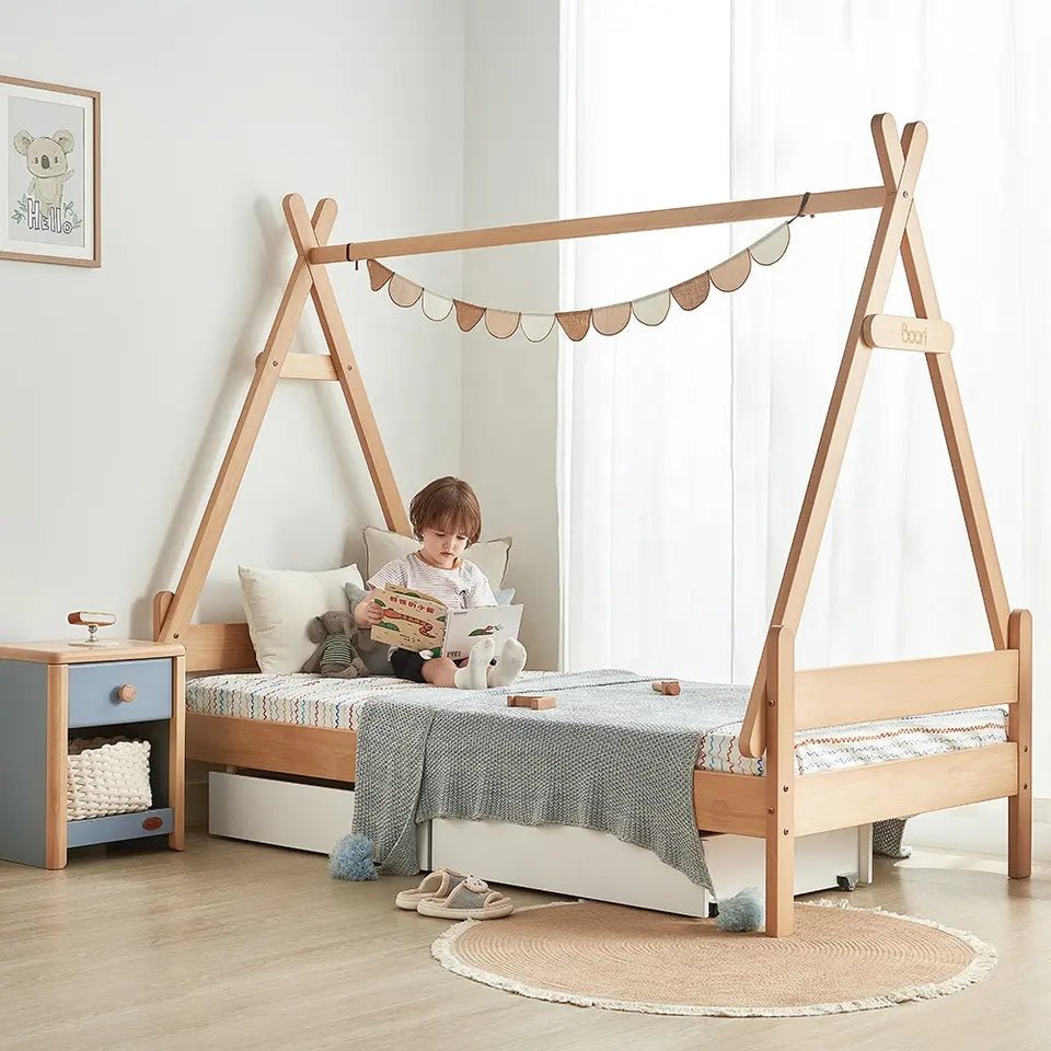 Boori Forest Teepee Childrens Bed with Matteress - Against The Grain Childrens Furniture & Essentials