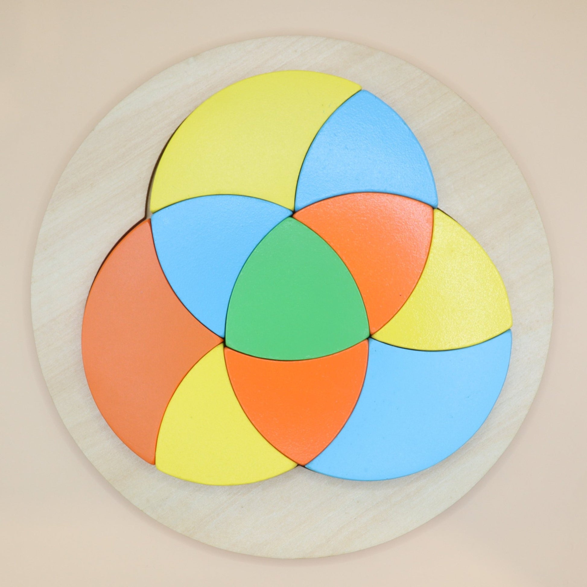 Circular Segment Puzzle - Against The Grain Childrens Furniture & Essentials