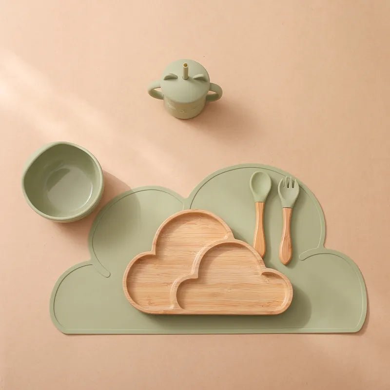 Cloud Feeding Set - Against The Grain Childrens Furniture & Essentials