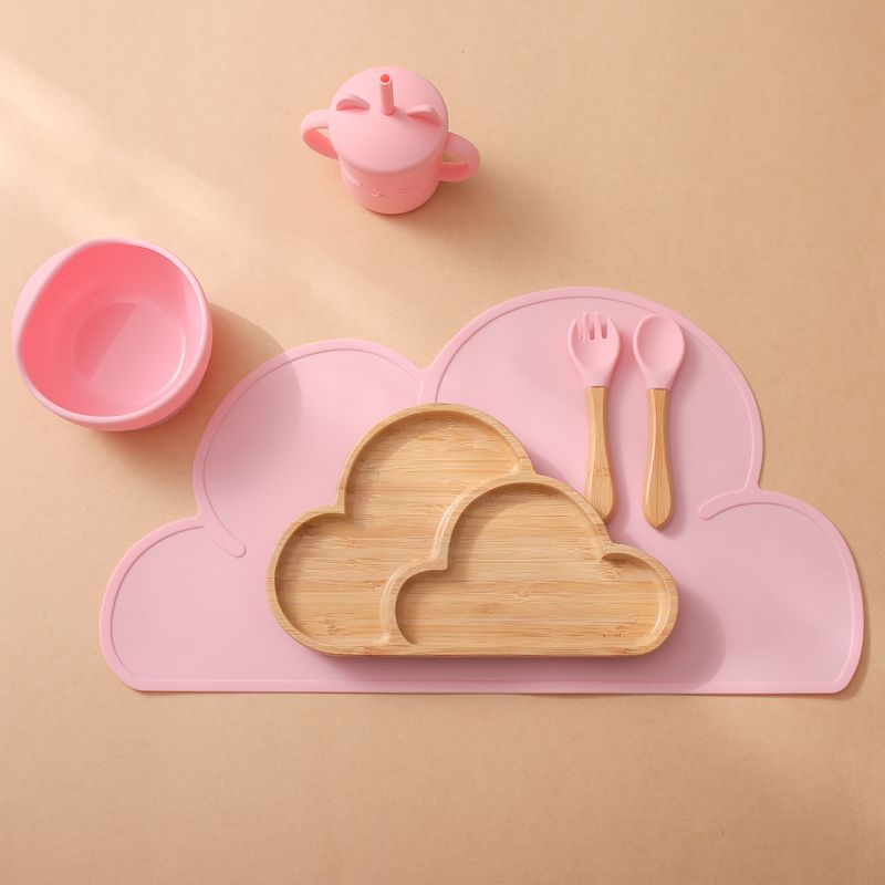 Cloud Feeding Set - Against The Grain Childrens Furniture & Essentials