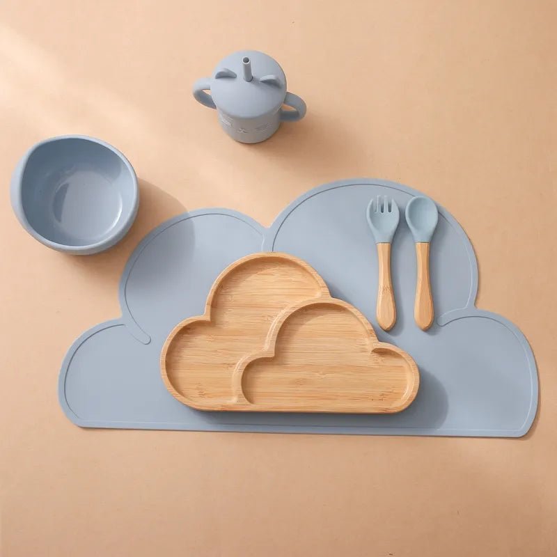 Cloud Feeding Set - Against The Grain Childrens Furniture & Essentials