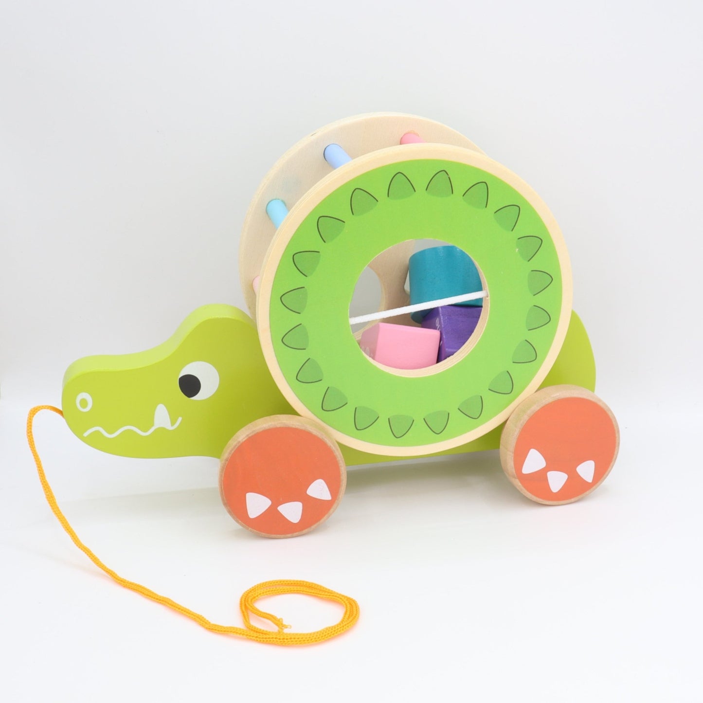 Crocodile Pull Along Toy - Against The Grain Childrens Furniture & Essentials