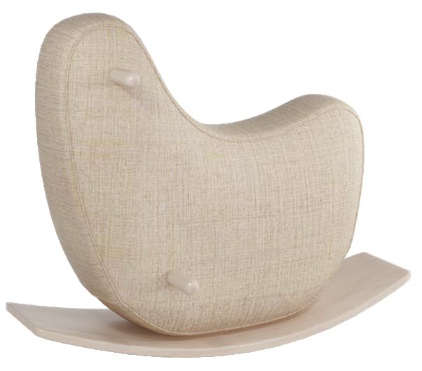 Cushioned Rocking Horse - Against The Grain Childrens Furniture & Essentials