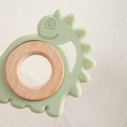 Dinosaur Silicone Teether - Against The Grain Childrens Furniture & Essentials