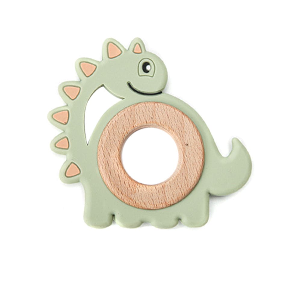 Dinosaur Silicone Teether - Against The Grain Childrens Furniture & Essentials