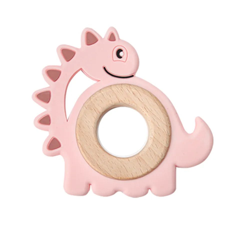 Dinosaur Silicone Teether - Against The Grain Childrens Furniture & Essentials