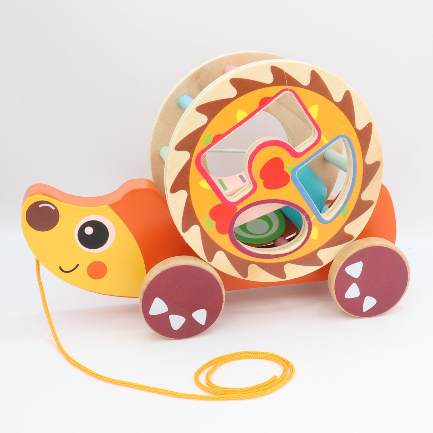 Hedgehog Pull Along Toy - Against The Grain Childrens Furniture & Essentials