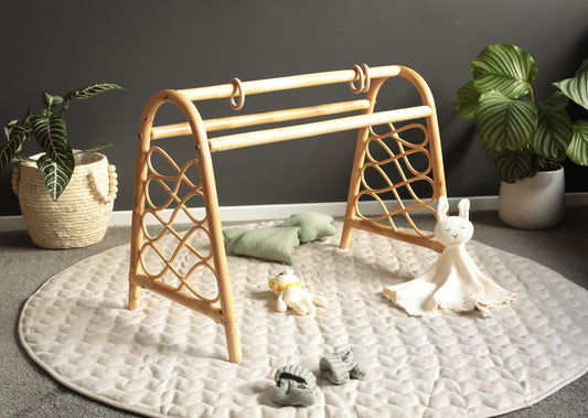 Luna Rattan Play Gym - Against The Grain Childrens Furniture & Essentials