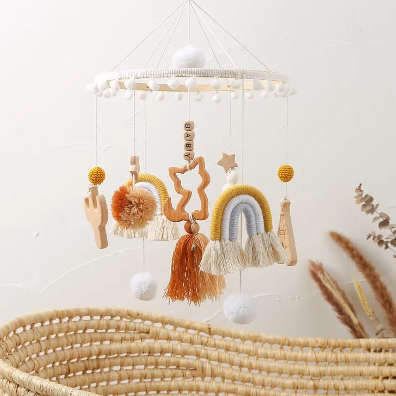 Macrame Baby Mobile - Against The Grain Childrens Furniture & Essentials