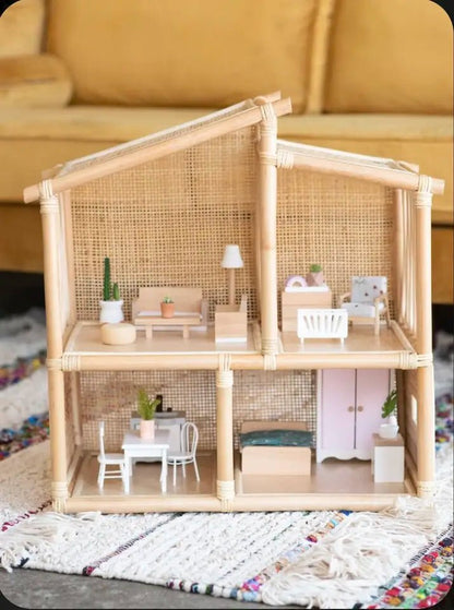 Malibu Rattan Doll House - Against The Grain Childrens Furniture & Essentials