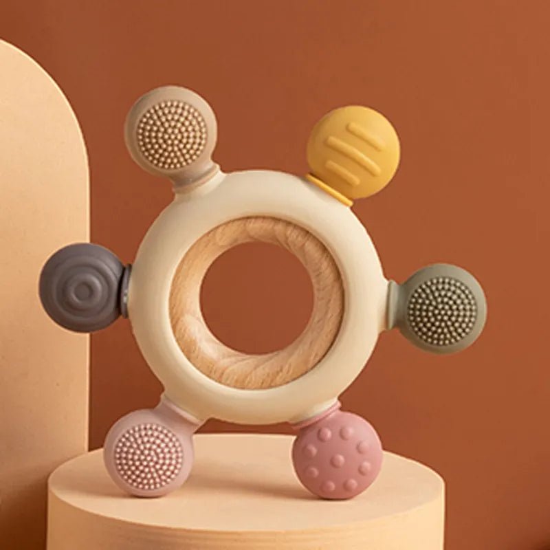 Orbit Silicone Teether - Against The Grain Childrens Furniture & Essentials