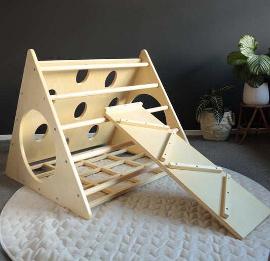 Prism Climbing Structure with Climbing Board - Against The Grain Childrens Furniture & Essentials