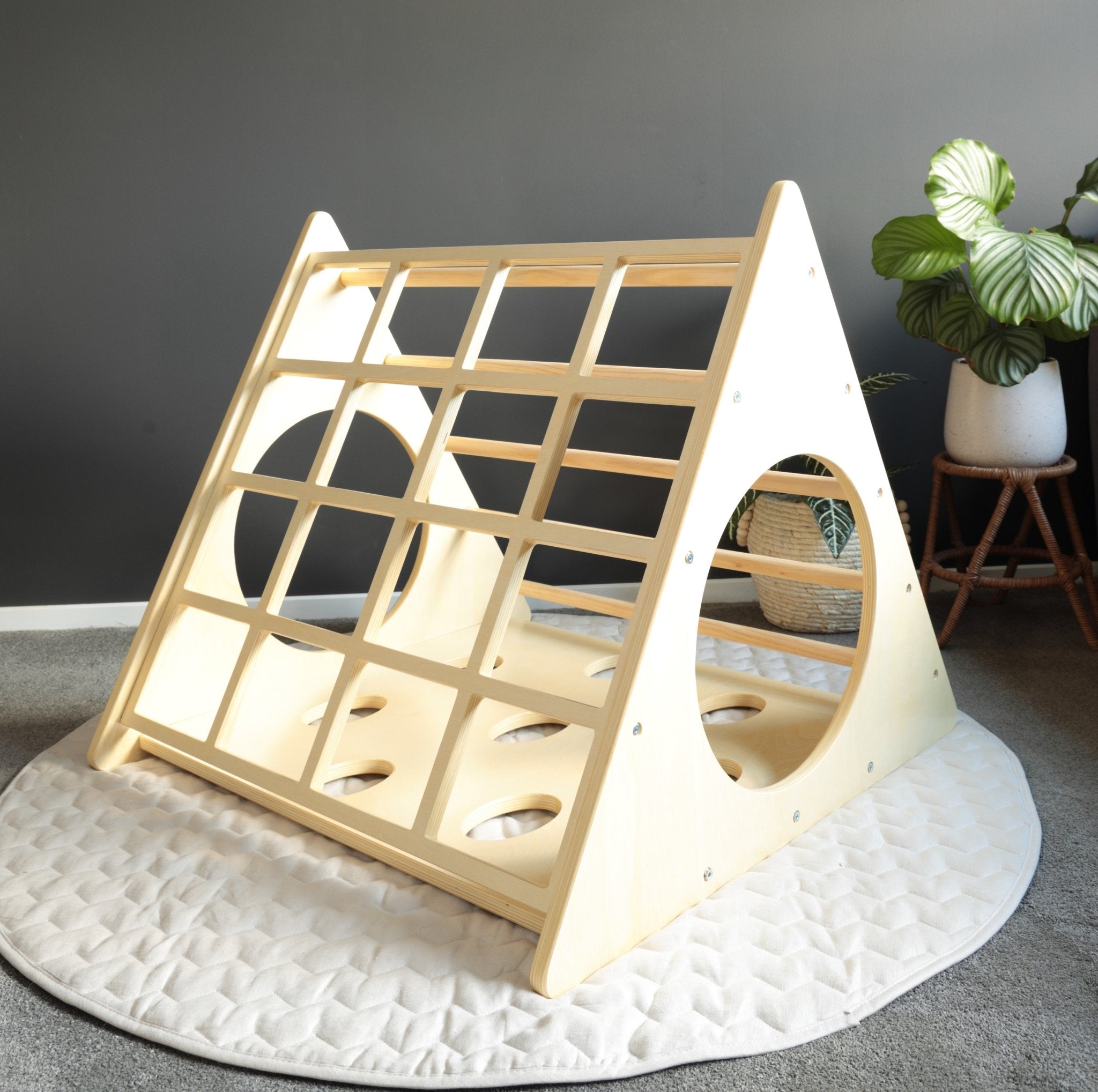 Prism Climbing Structure with Climbing Board - Against The Grain Childrens Furniture & Essentials