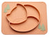 Silicone Sleeping Fox Dinner Plate - Against The Grain Childrens Furniture & Essentials