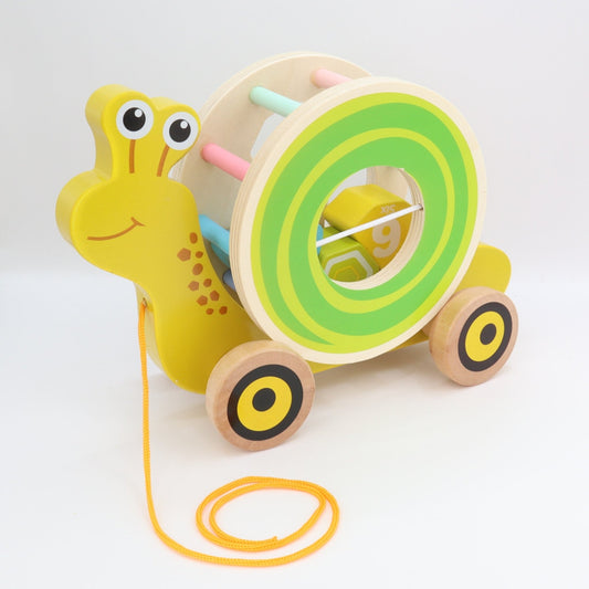 Snail Pull Along Toy - Against The Grain Childrens Furniture & Essentials