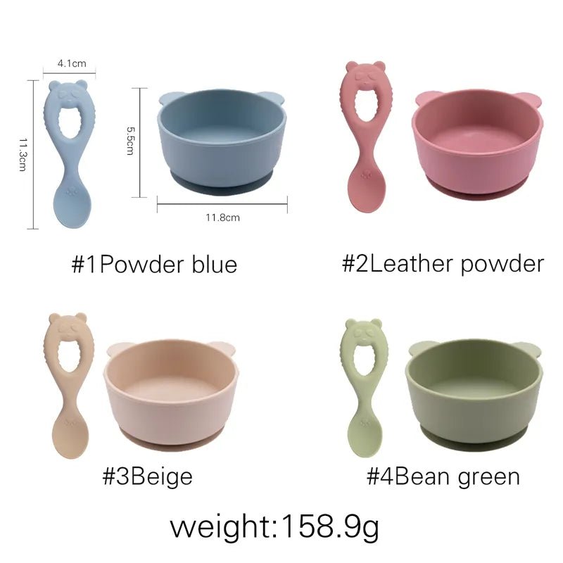 Suction Bowl & Spoon - Against The Grain Childrens Furniture & Essentials