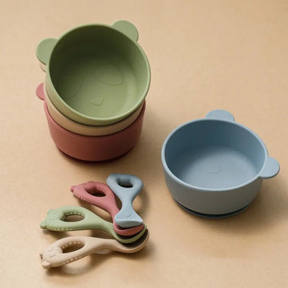 Suction Bowl & Spoon - Against The Grain Childrens Furniture & Essentials